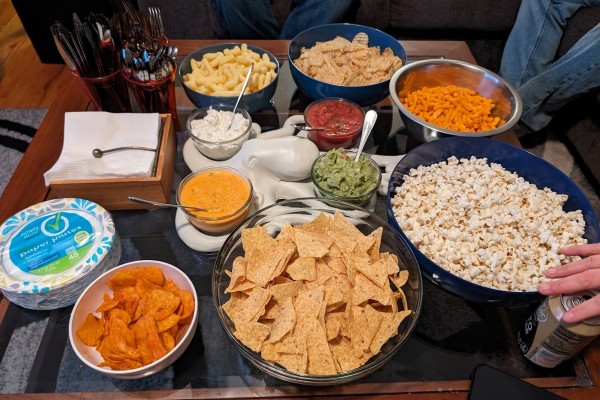 Superbowl party snacks